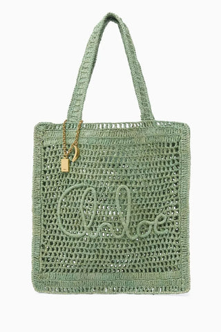 Summer Banana Raffia Tote, Çift Kulplu, İşlemeli Logo ve Altın Tonlu Detaylı Plaj Çantası