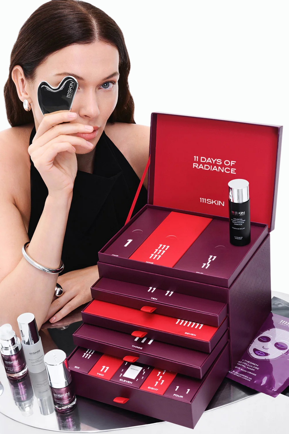 11 Days Of Radiance Advent Calendar, Cilt Bakım Seti
