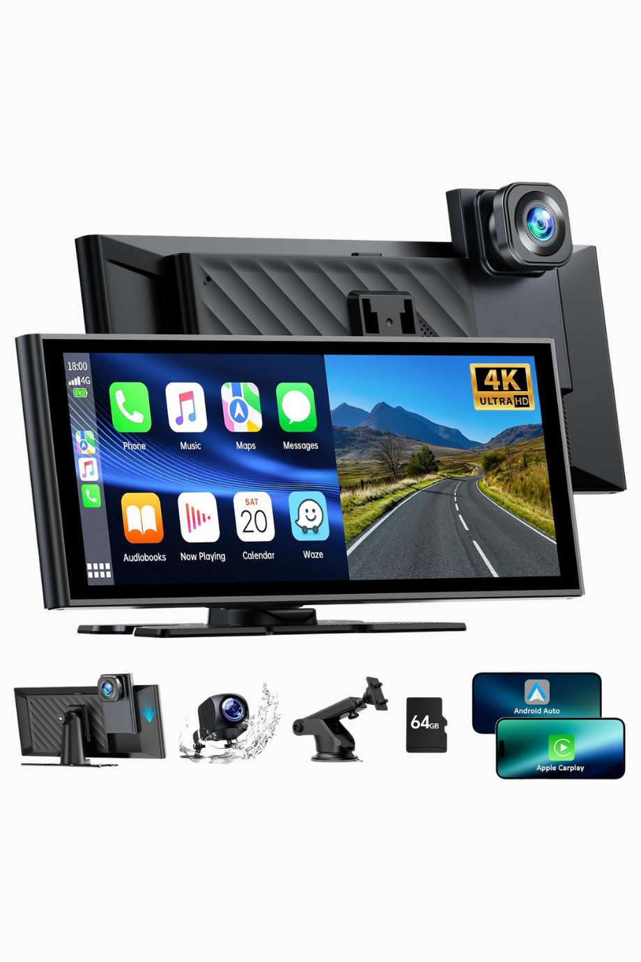 9,26” Kablosuz CarPlay Android Araç Radyosu
