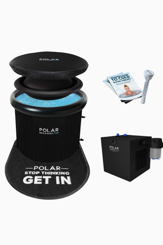 2.0 Ice Bath Mini Chiller Bundle, 390L Taşınabilir Buz Küvet