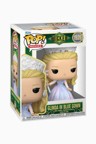 Pop! Movies: Wicked For Good Glinda Mavi Elbiseli Vinil Koleksiyon Figürü