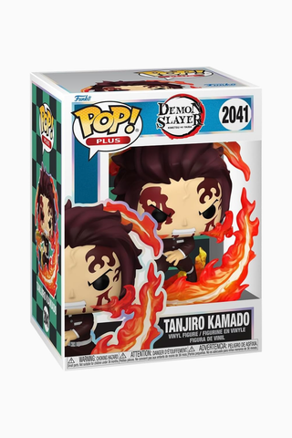 Pop! Plus: Demon Slayer, Tanjiro Kamado (Dancing Flash) Vinil Koleksiyon Figürü