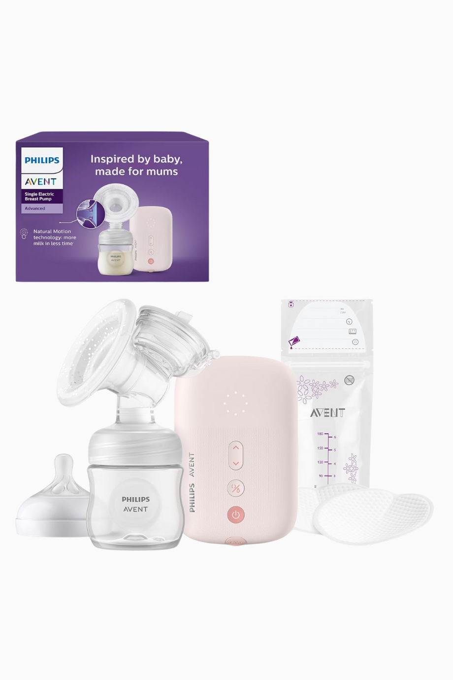 Avent SCF395/31 Compact Elektrikli Göğüs Pompası
