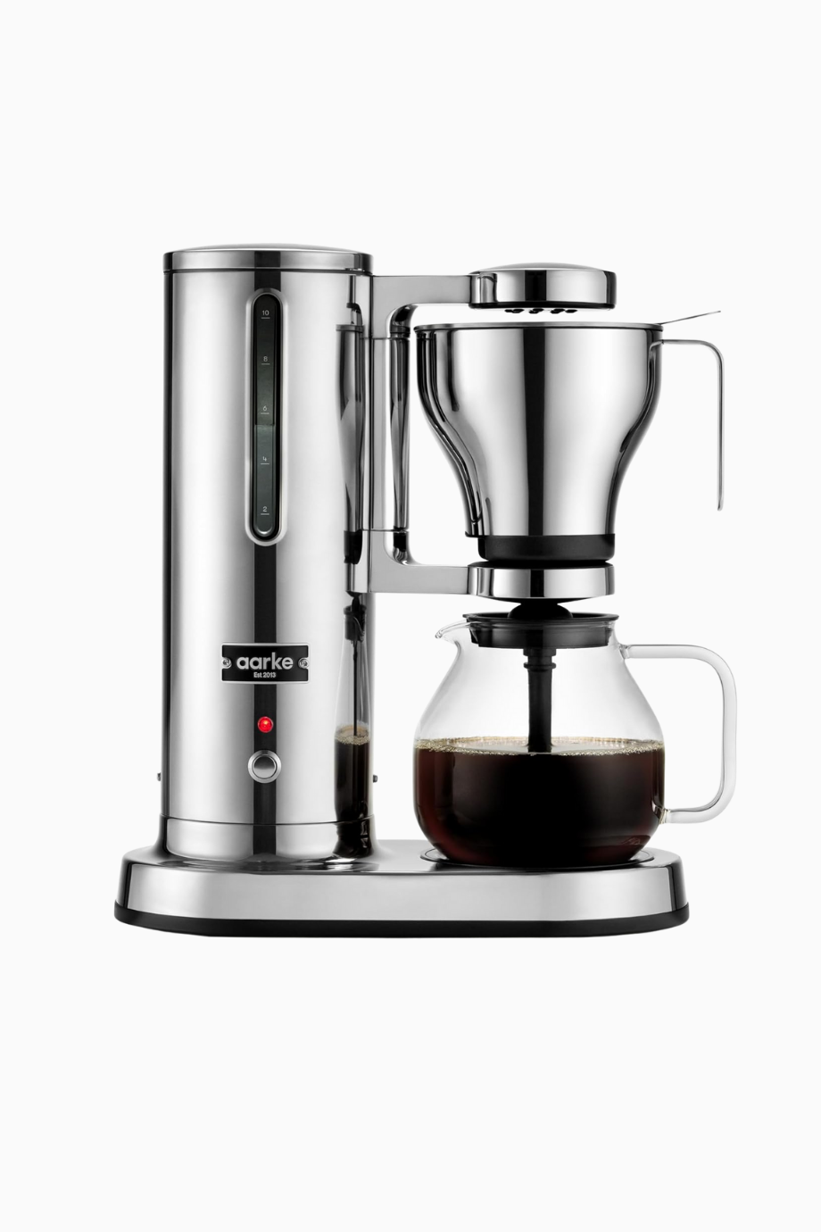 Filtre Kahve Makinesi, 10 Fincan, Cam Sürahi, Sıcak Tutma ve Modern Tasarım