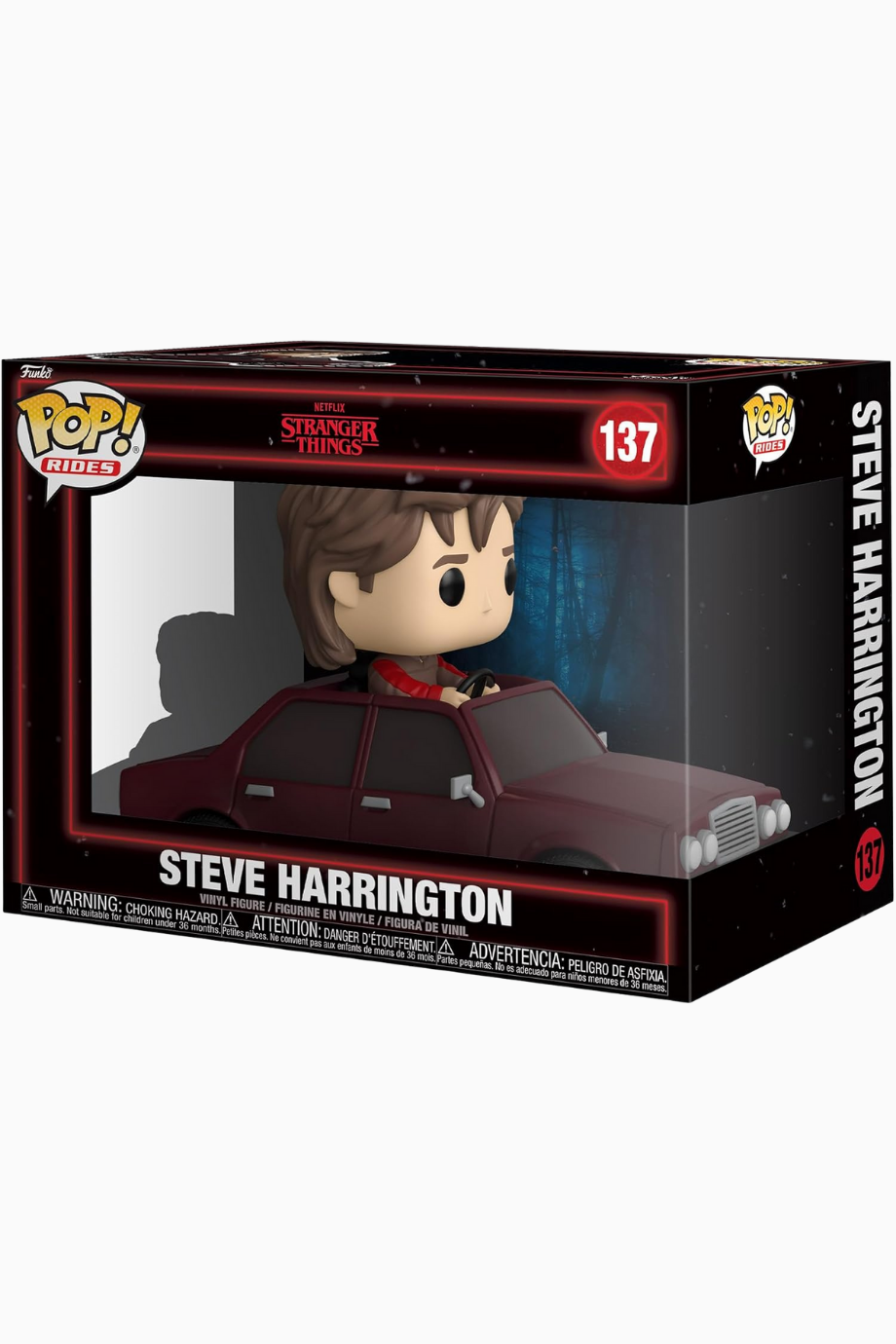 Pop! Rides: Stranger Things 5. Sezon Steve Harrington Vinil Koleksiyon Figürü