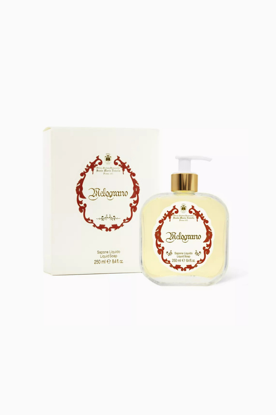 Melograno Sıvı Sabun 250ml, Lüks ve Nazik Temizlik