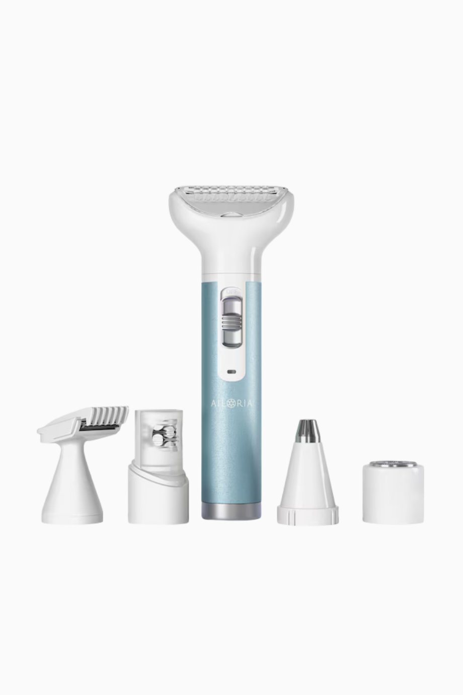 EPILUXE 5’i 1 Arada Kadın Tıraş Makinesi, USB Şarjlı, Epilatör ve Çoklu Başlıklarla