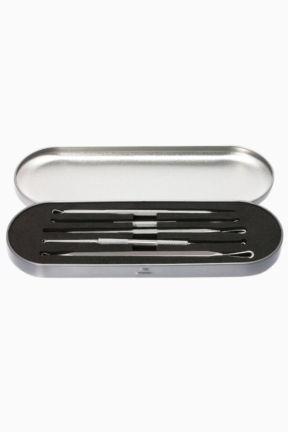 Saf Siyah Nokta Temizleyici Seti, 5’li, Paslanmaz Çelik