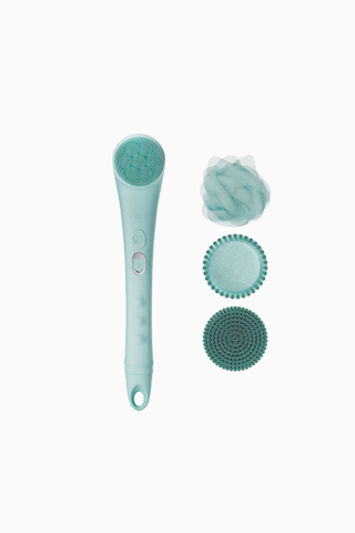 GENTLE LUXE 4'ü 1 Arada Vücut Fırçası, Lüks Spa Cilt Bakımı