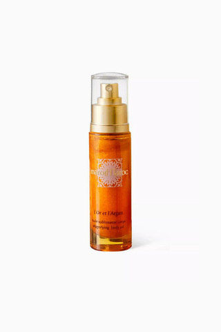 L'Or et L'Argan Magnifying Vücut Yağı, 50ml, Işıltılı ve Nemlendirici