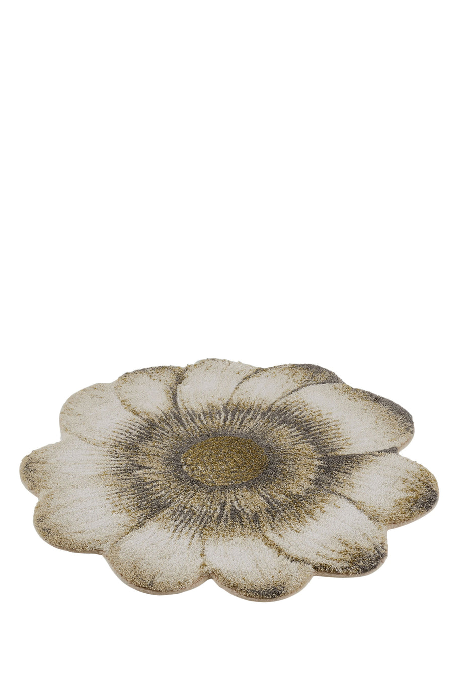 Magnolia Bath Mat, Lüks Mimoza Desenli Banyo Halısı
