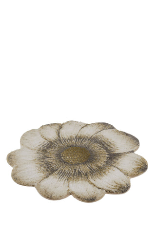 Magnolia Bath Mat, Lüks Mimoza Desenli Banyo Halısı