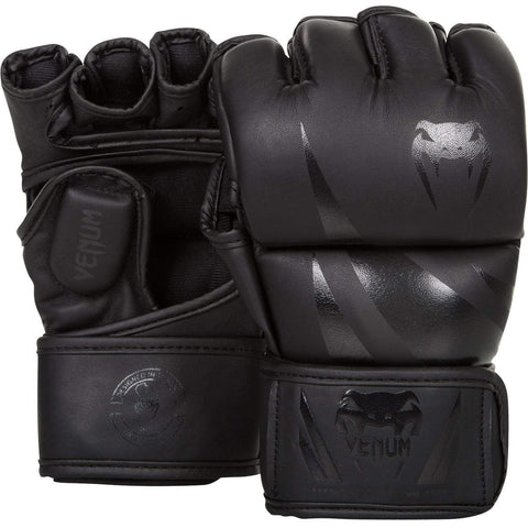 Venum Challenger MMA Eldivenleri, Skintex Deri,  Ayarlanabilir Velcro