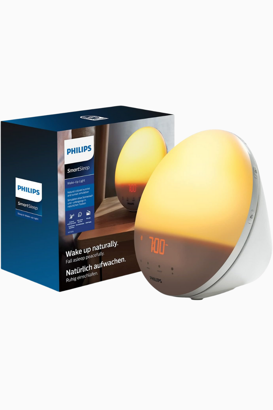 HF3519/01 Smartsleep Uyanma Işığı ve FM Radyo