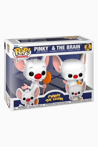 Pop! Animaniacs Pinky The Brain Koleksiyonluk Vinil Figür Seti