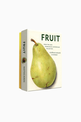 Fruit Notecard Seti, USDA Pomological Watercolor Koleksiyonundan