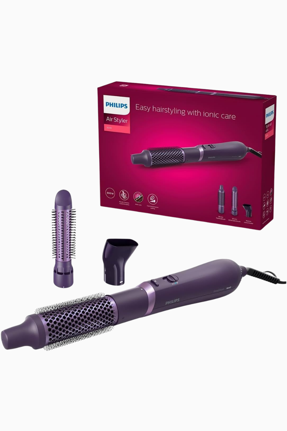 3000 Serisi BHA305/00 Seramik İyonik Fan Fırça, 3 Aksesuar