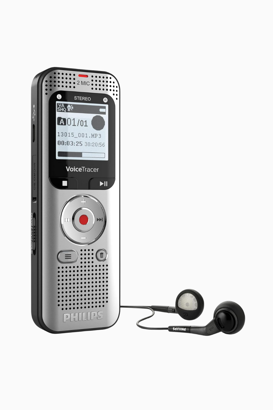 DVT2015 VoiceTracer 8GB Ses Kaydedici, AI Destekli