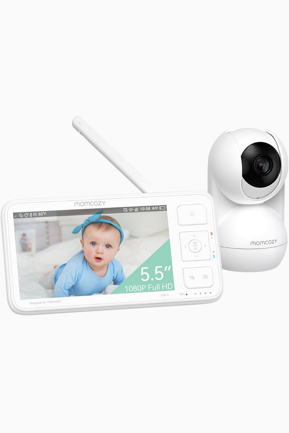 BM03 1080P Video Bebek Telsizi, Gece Görüşlü HD Monitör