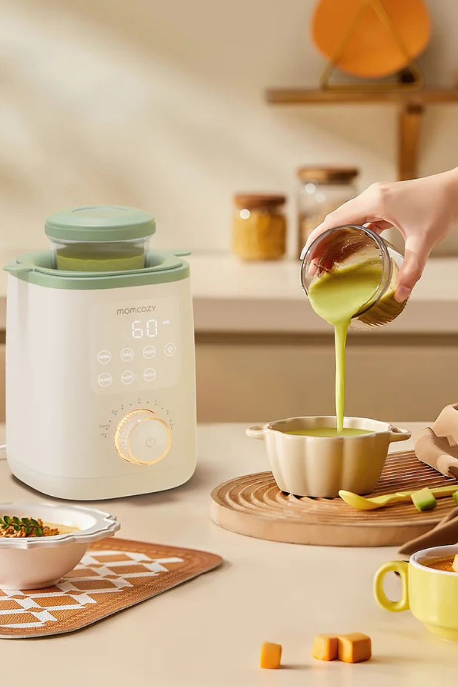 Nutri 9’u 1 Bebek Şişe Isıtıcı, Hassas ve Hızlı Isıtma