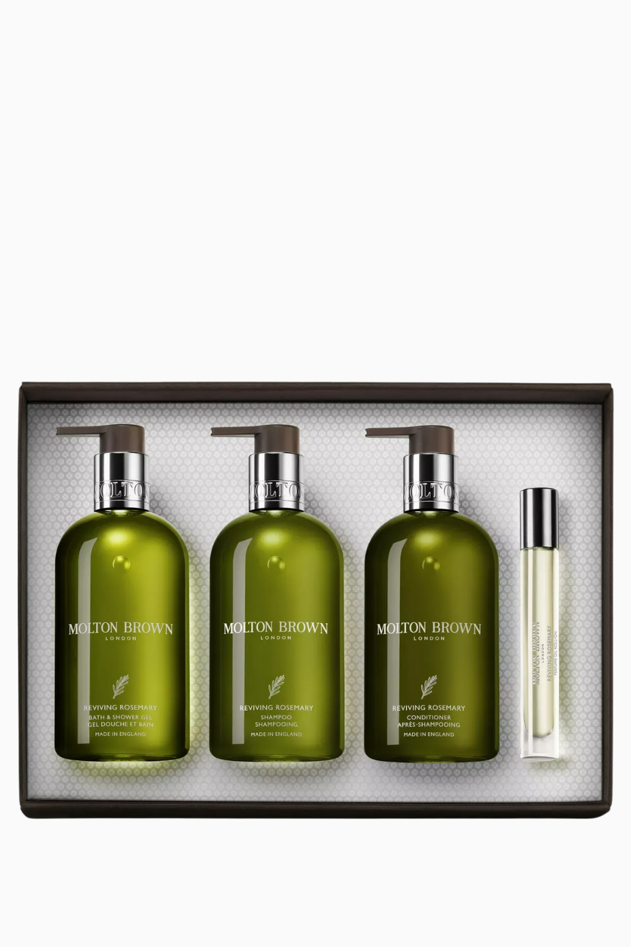 Canlandırıcı Biberiye Ultimate Spa Seti, Duş Jeli, Şampuan ve Saç Kremi