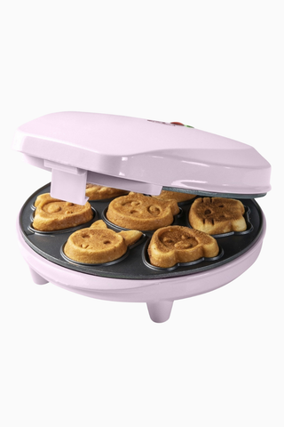Retro Mini Hayvan Motifli Waffle Makinesi