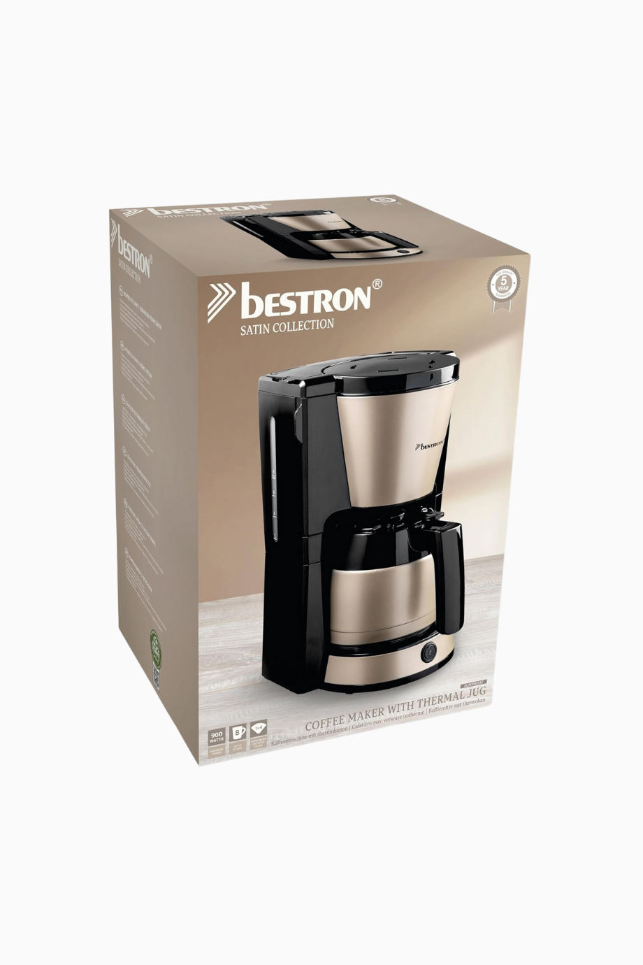Satin Collection Filtre Kahve Makinesi ve Tost Makinesi