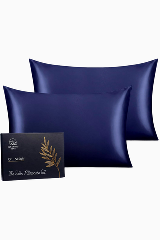 İpek Saten Yastık Kılıfı 2’li Set 50x75 cm