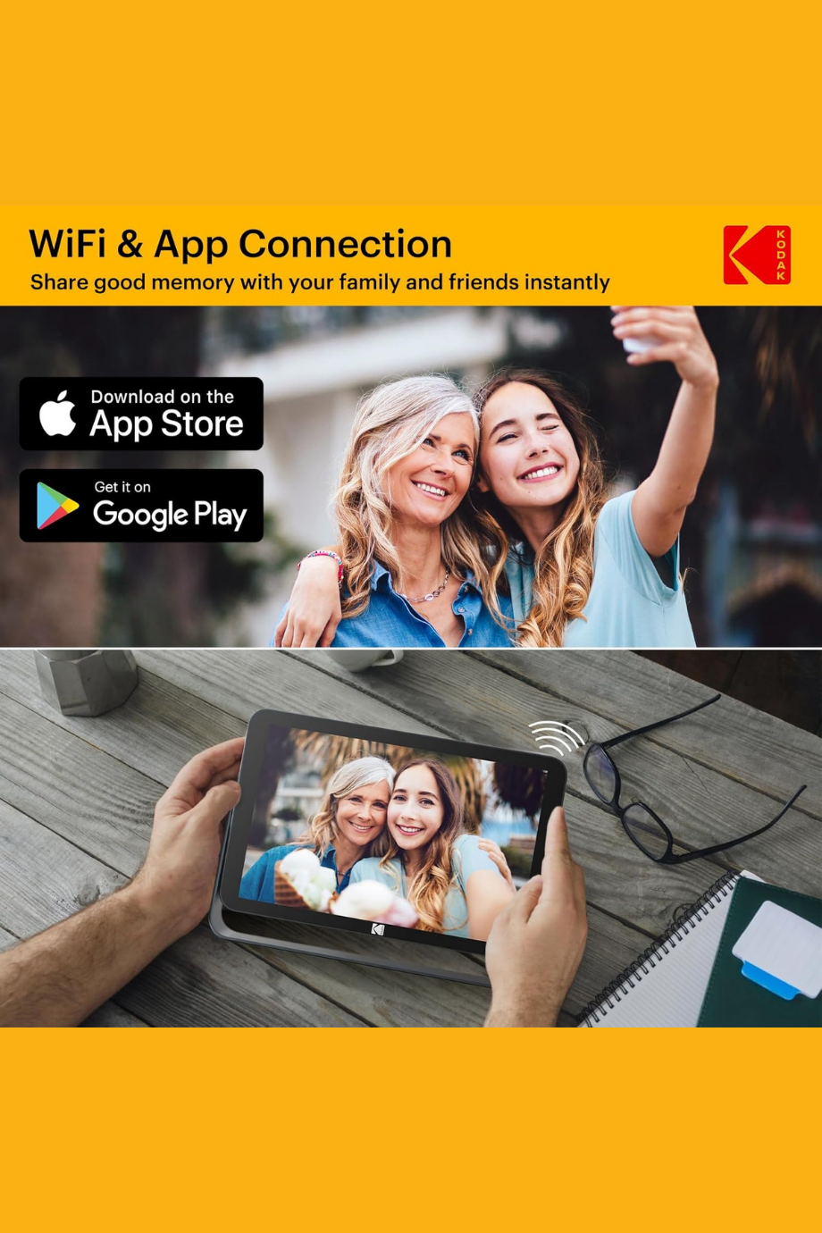 10.1” WiFi Dijital Fotoğraf Çerçevesi