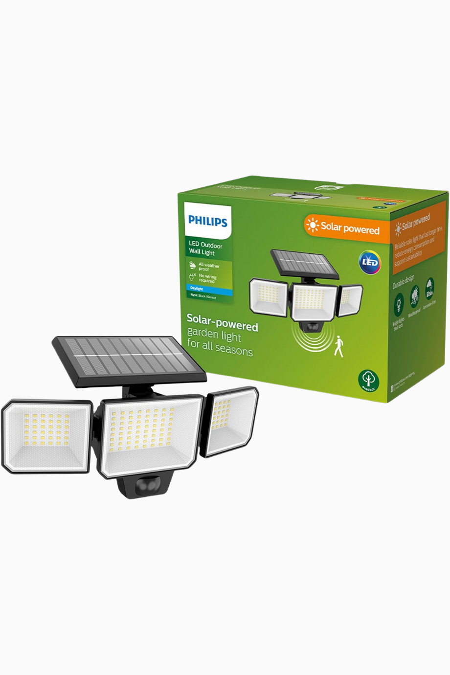 Nysil Dış Mekan Güneş Enerjili Duvar Güvenlik Işığı