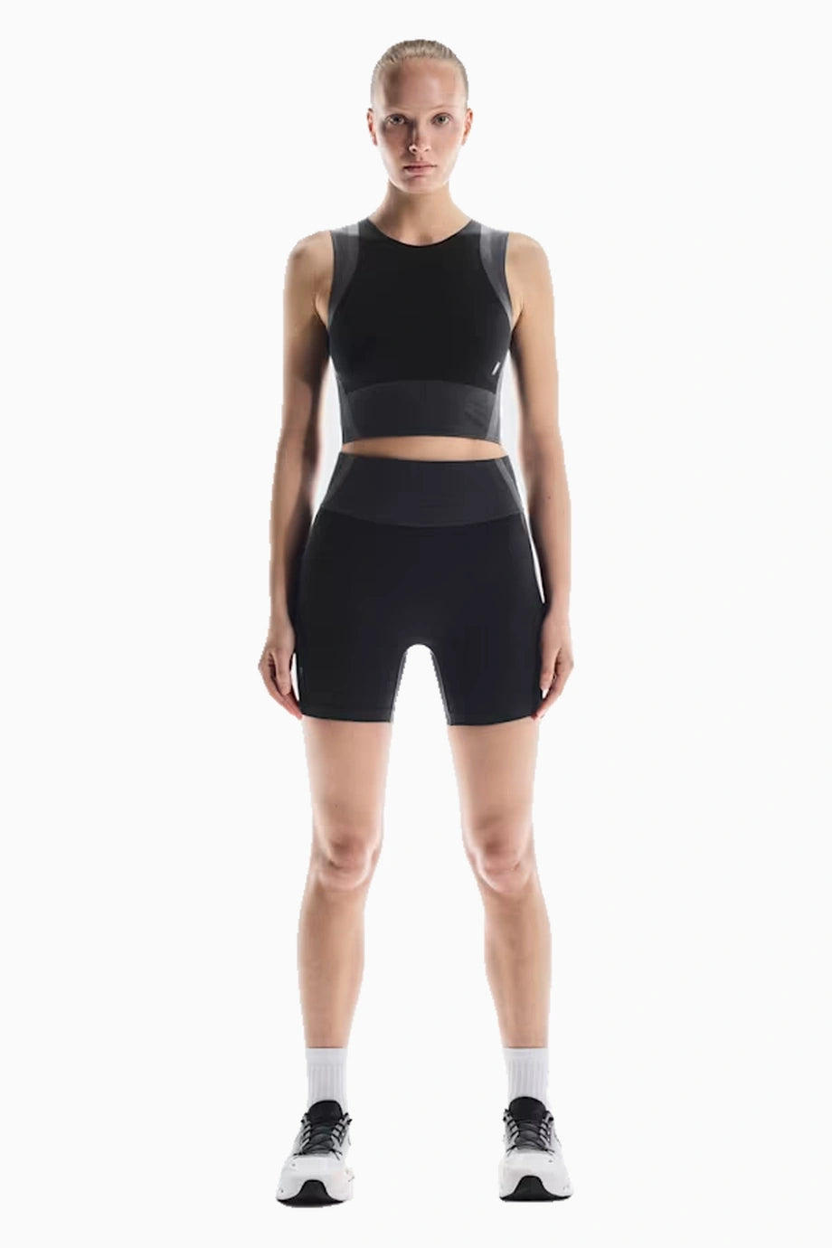 Studio Knit Crop Kadın Spor Crop Top