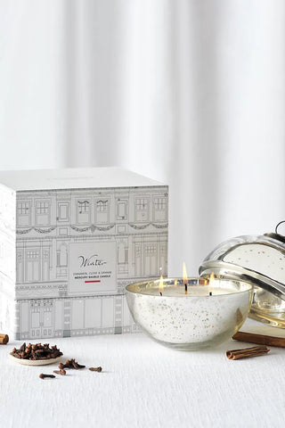 Winter Mercury Bauble Üç Fitilli Kokulu Mum 250 g