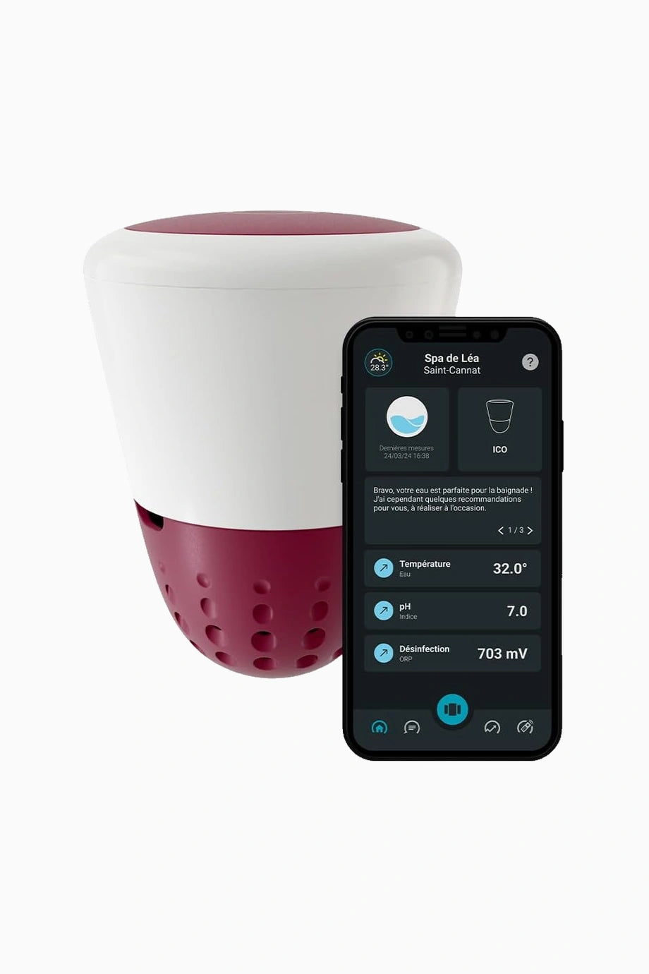 ICO Spa V2 Essential+ Akıllı Spa Su Analiz Cihazı