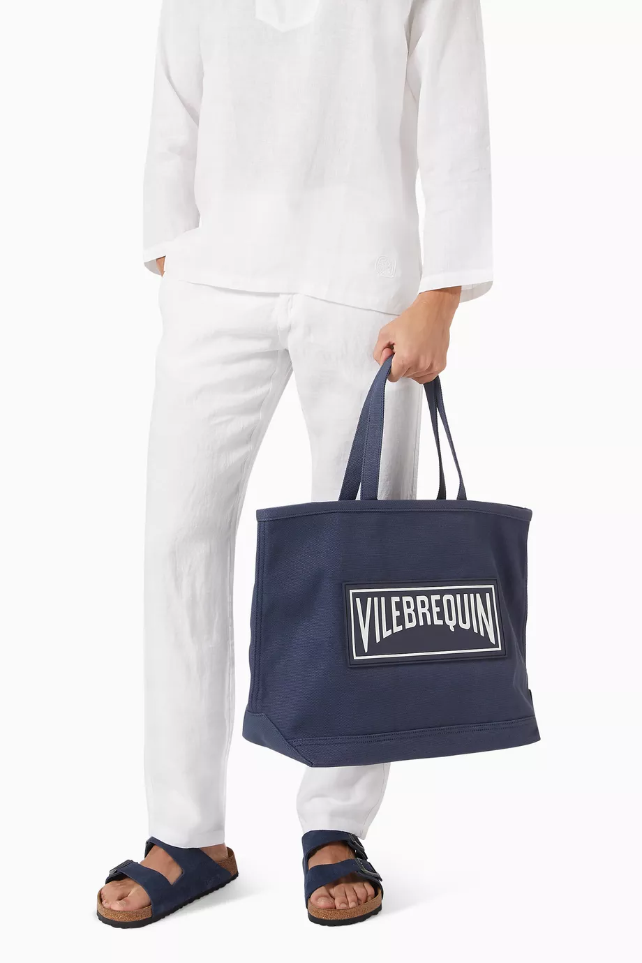 Büyük Deniz Plajı Çantası, Kanvas & Suya Dayanıklı