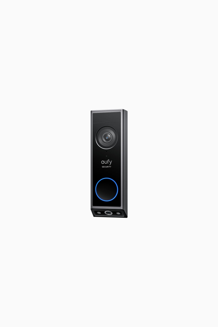 Video Doorbell E340 Chime Çift Kameralı Akıllı Kapı Zili Siyah