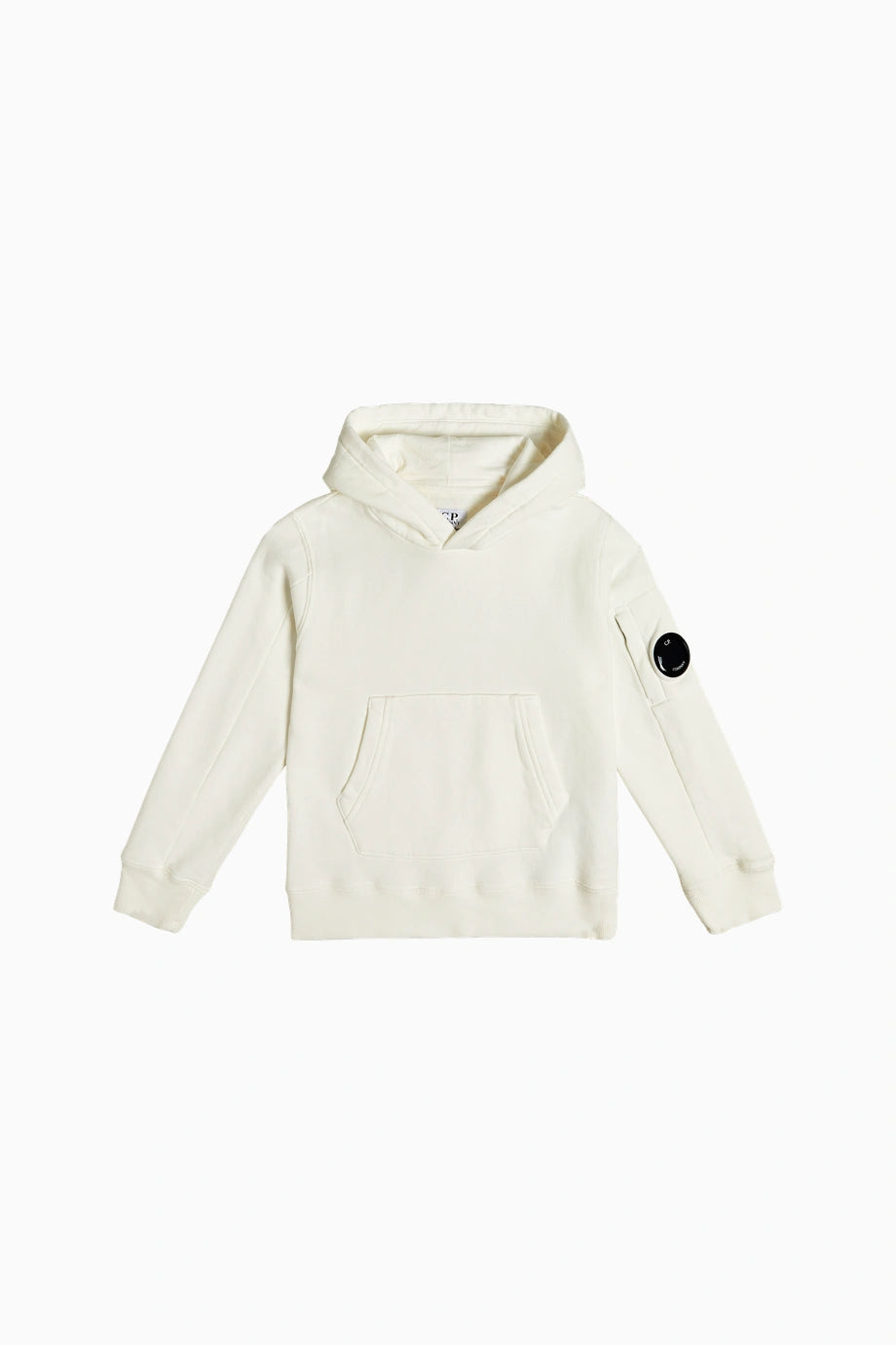 Lens Beyaz Çocuk Kapüşonlu Sweatshirt