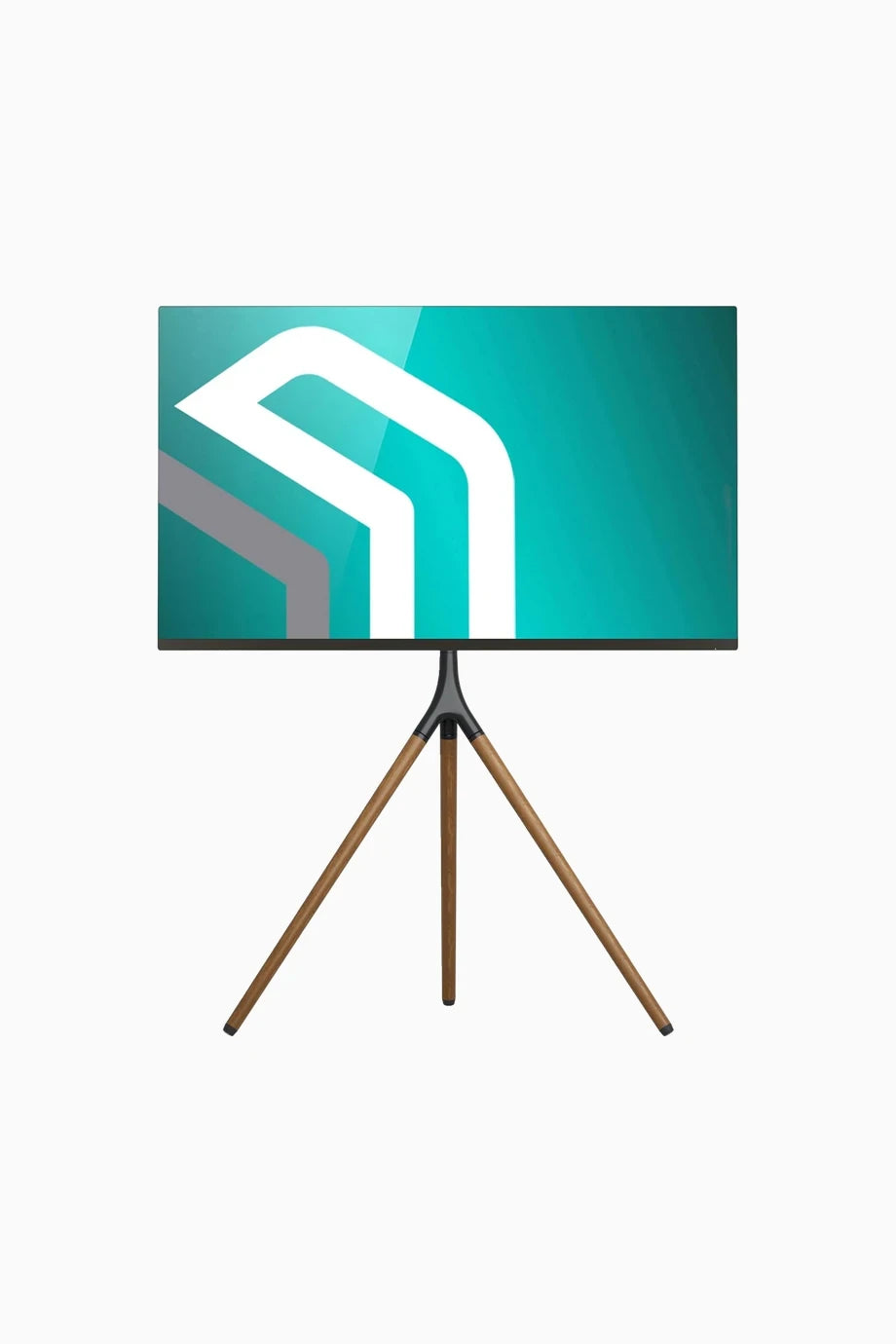 32-65 İnç Uyumlu Ahşap Tripod TV Standı