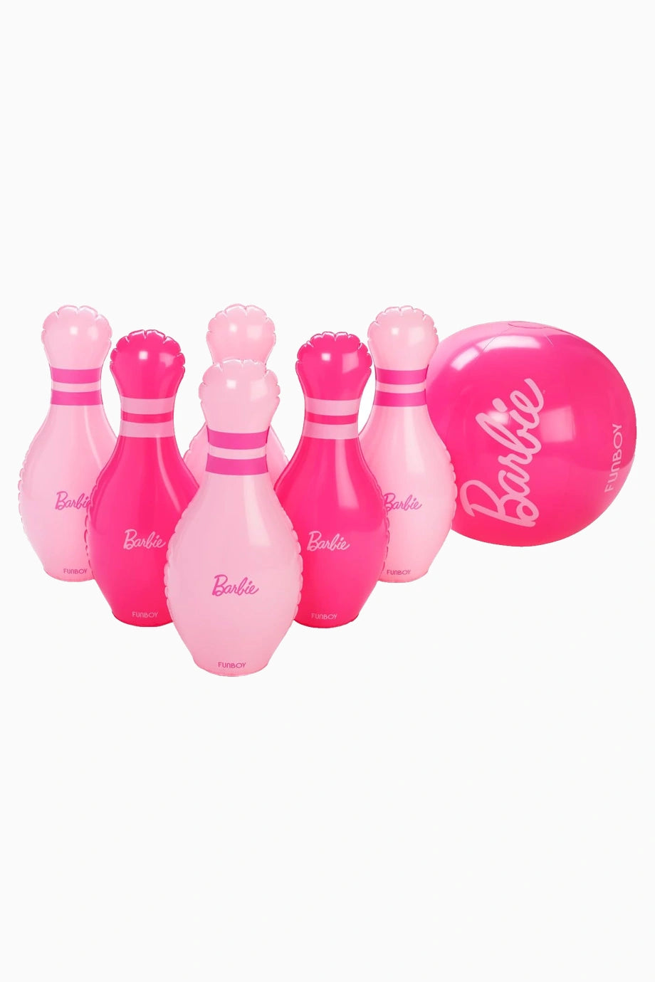 Barbie Şişme Bowling Seti 6 Lobut ve 1 Top