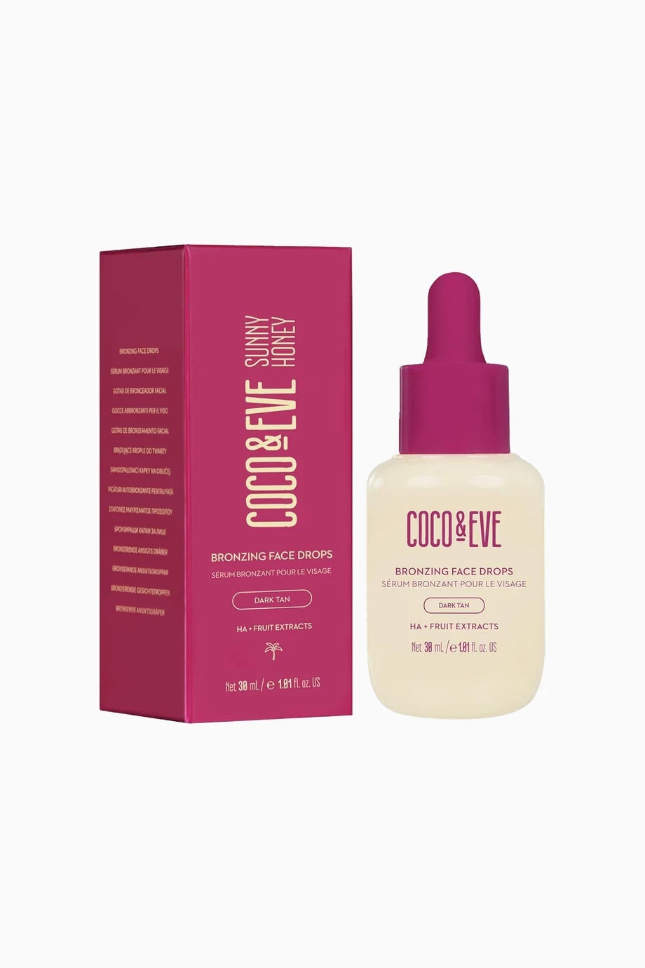 Bronzlaştırıcı Yüz Damlaları Dark 30 ml
