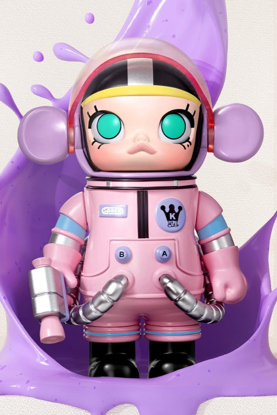Mega Space Molly %100 Seri 4'lü Tam Set Figür