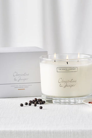 Clementine & Juniper Büyük Kokulu Mum 770 g