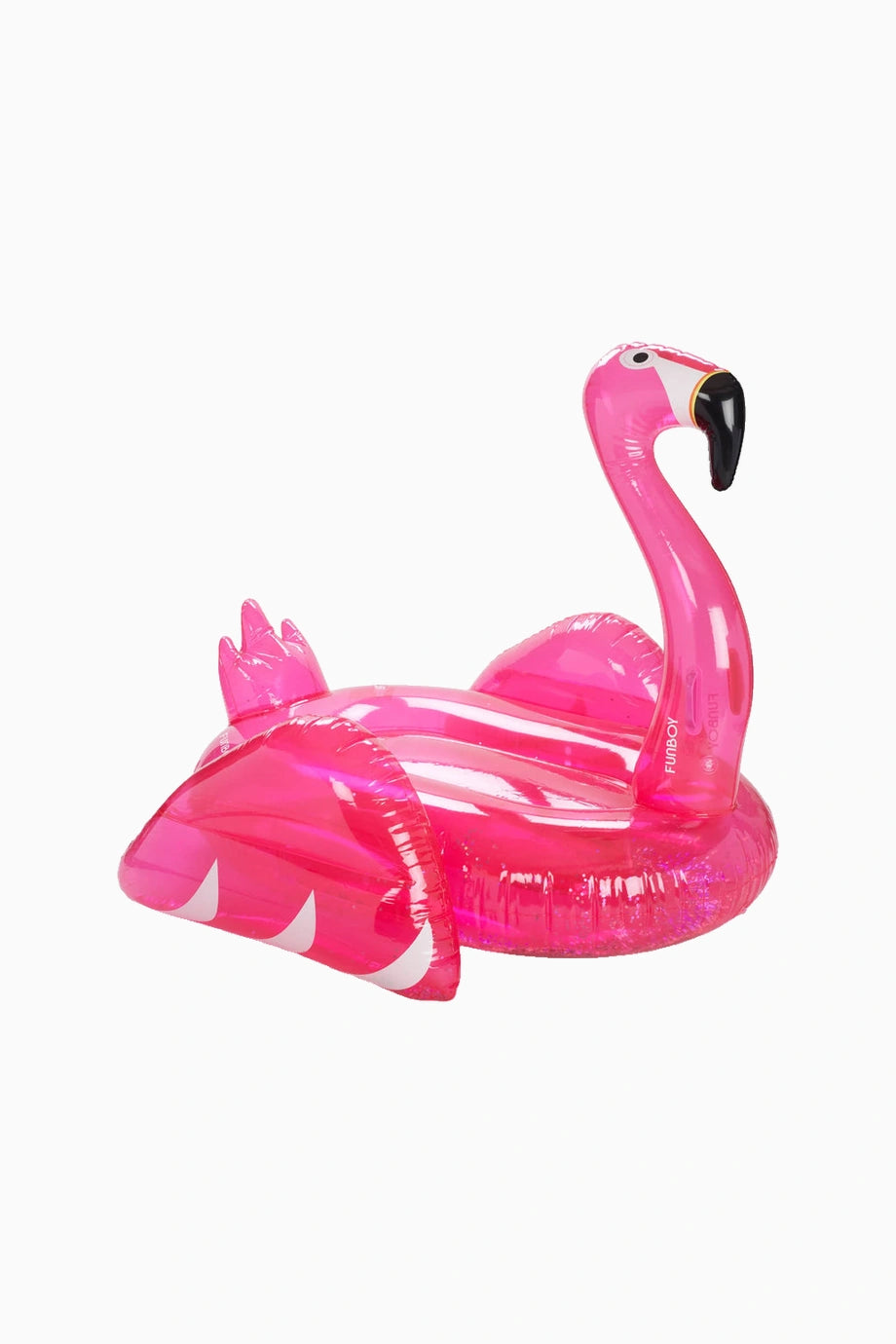Parıltılı Pembe Flamingo Şişme Yatak