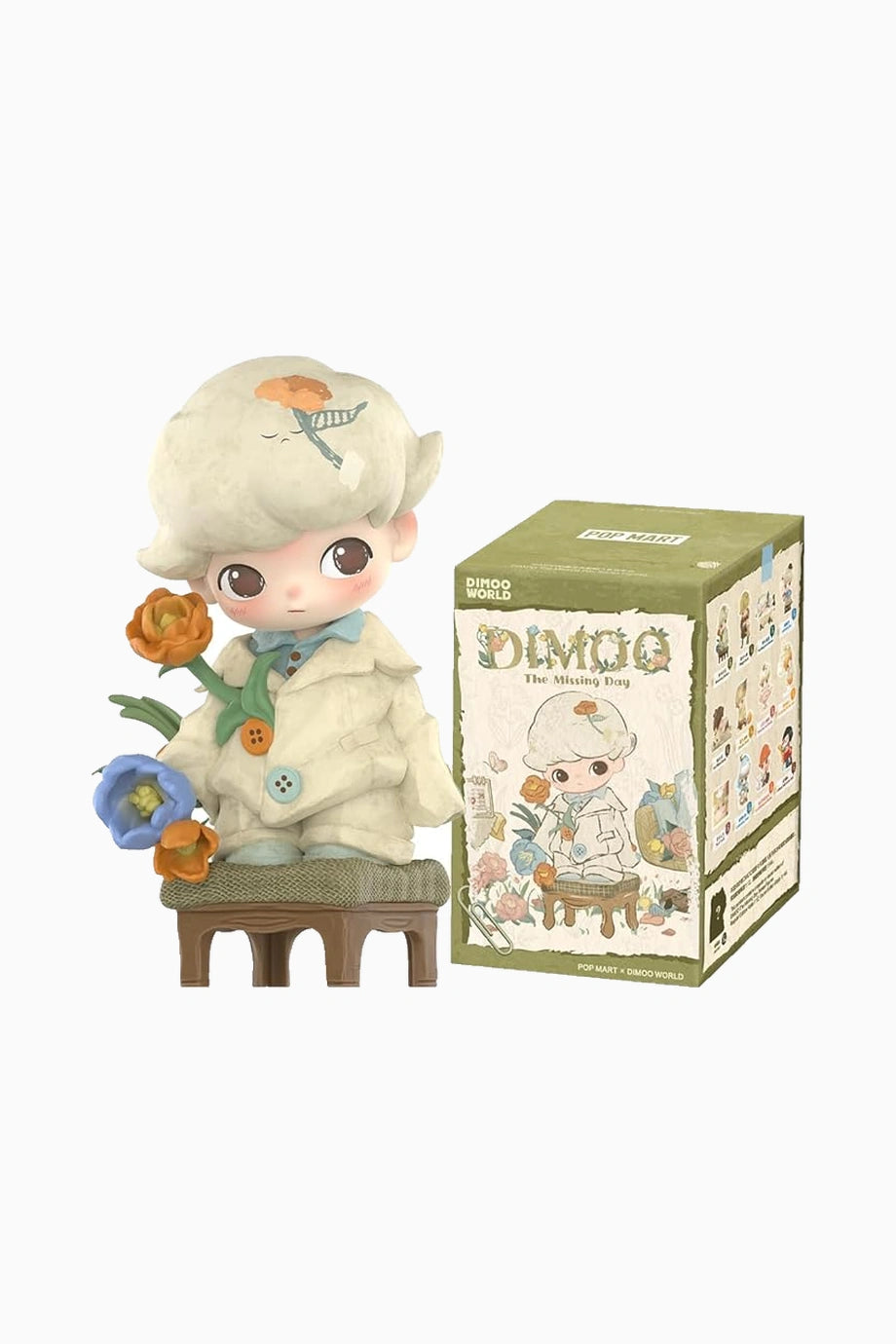 Dimoo The Missing Day Koleksiyon Figürü Tekli Blind Box