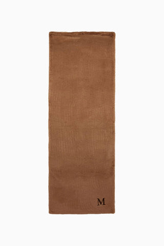 Monogramlı Teddy Yün Lüks Battaniye