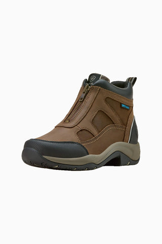 Terrain Zip Waterproof Su Geçirmez Deri Unisex  Binicilik Botu