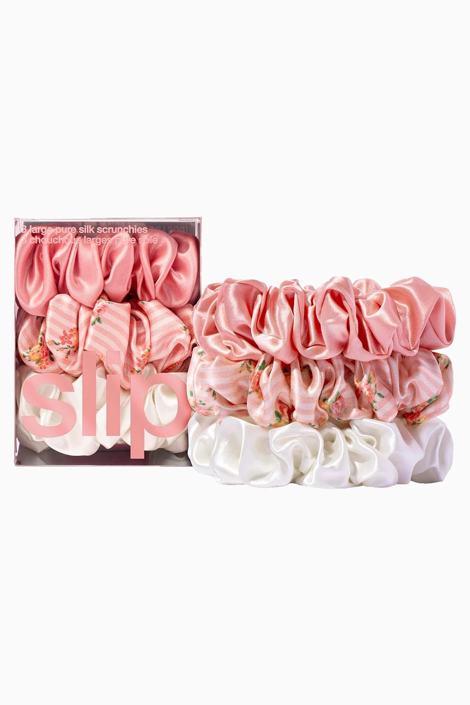 3’lü %100 İpek Scrunchie Saç Tokası Seti