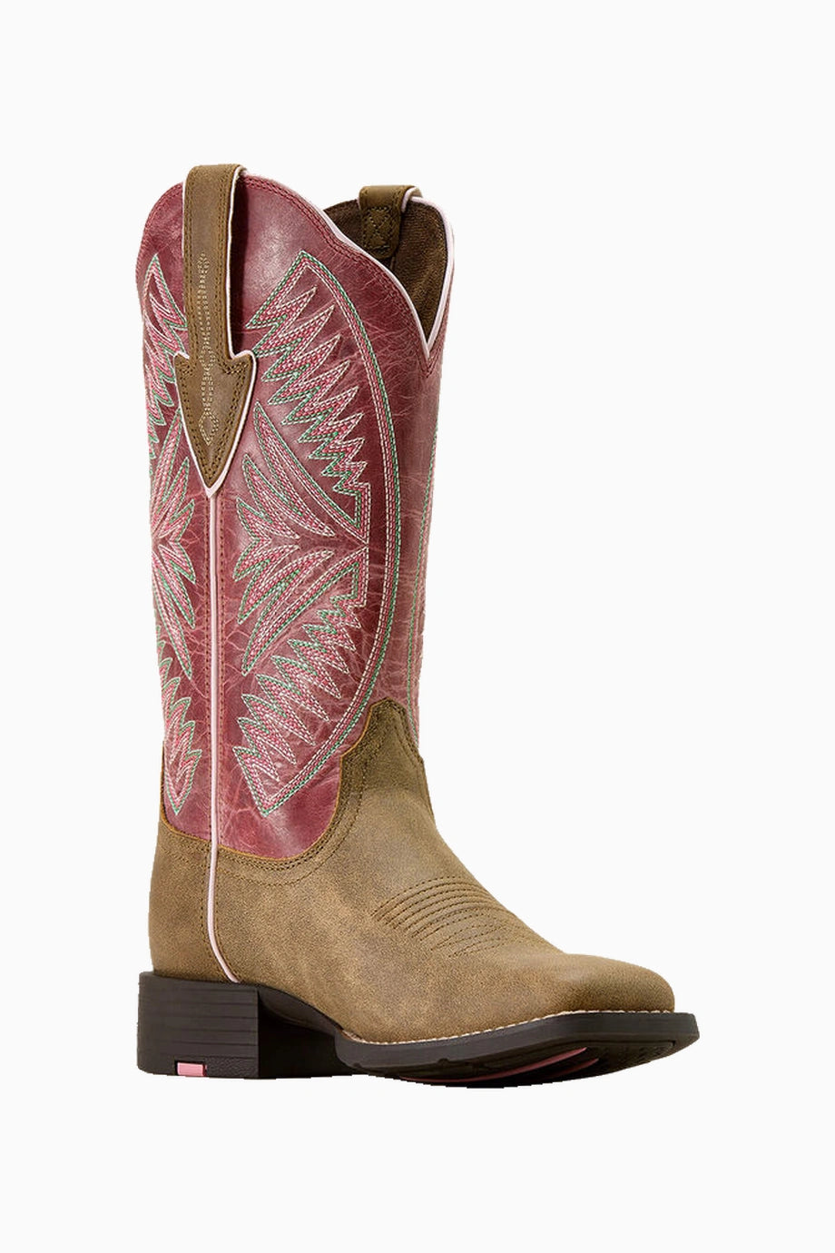 Round Up Ruidoso Kare Burunlu Kadın Western Bot