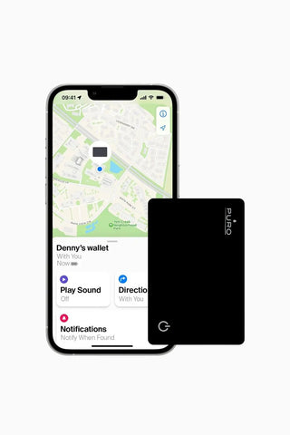 Tracker Card Find My Uyumlu Siyah Akıllı Takip Kartı
