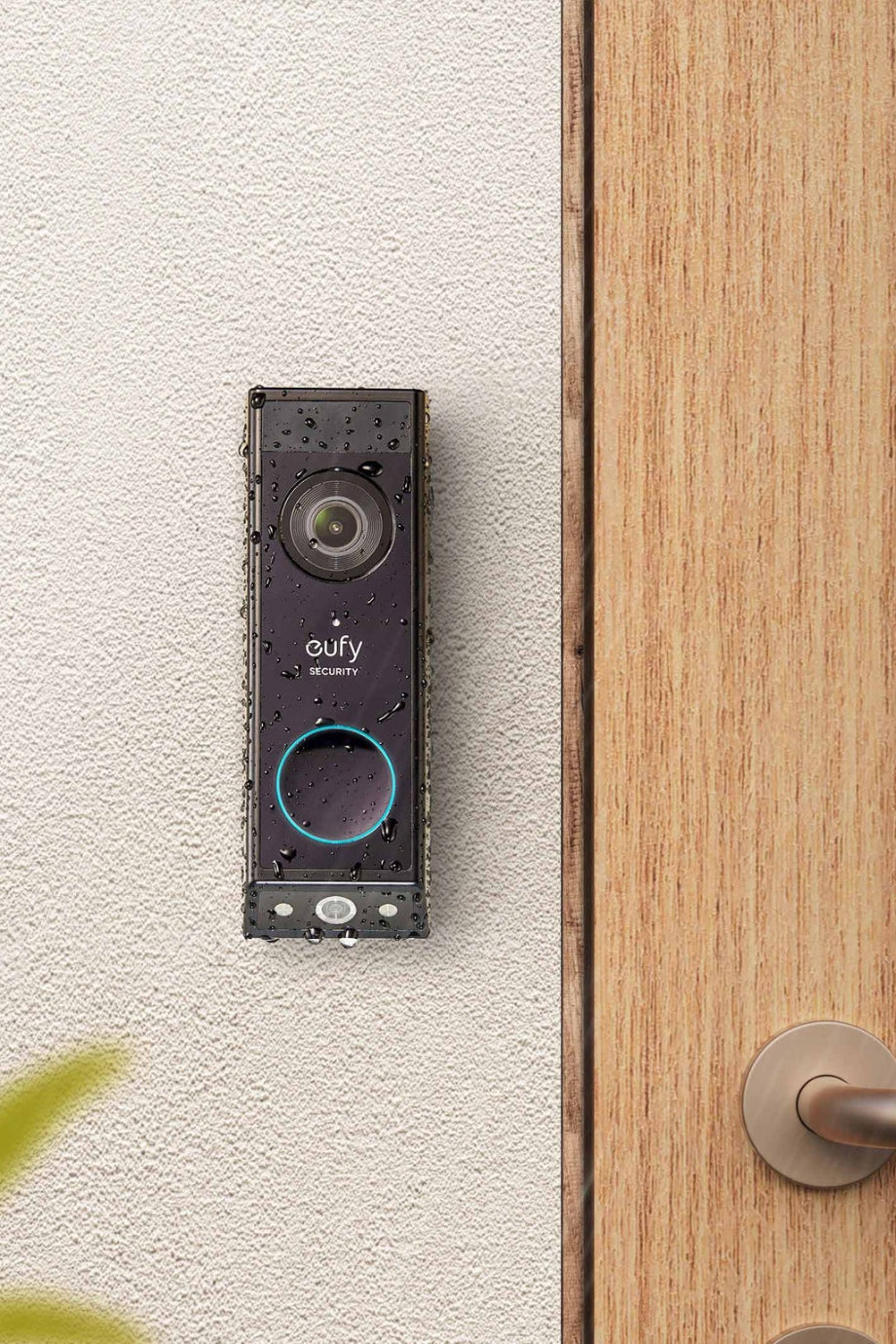 Video Doorbell E340 Chime Çift Kameralı Akıllı Kapı Zili Siyah