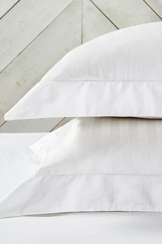 Cambridge Stripe Pamuklu Oxford 2'li Yastık Kılıfı